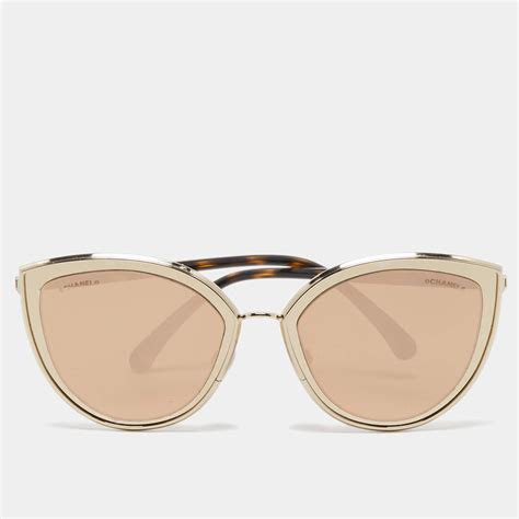 mirrored chanel sunglasses|CHANEL Mirrored Sunglasses for Women .